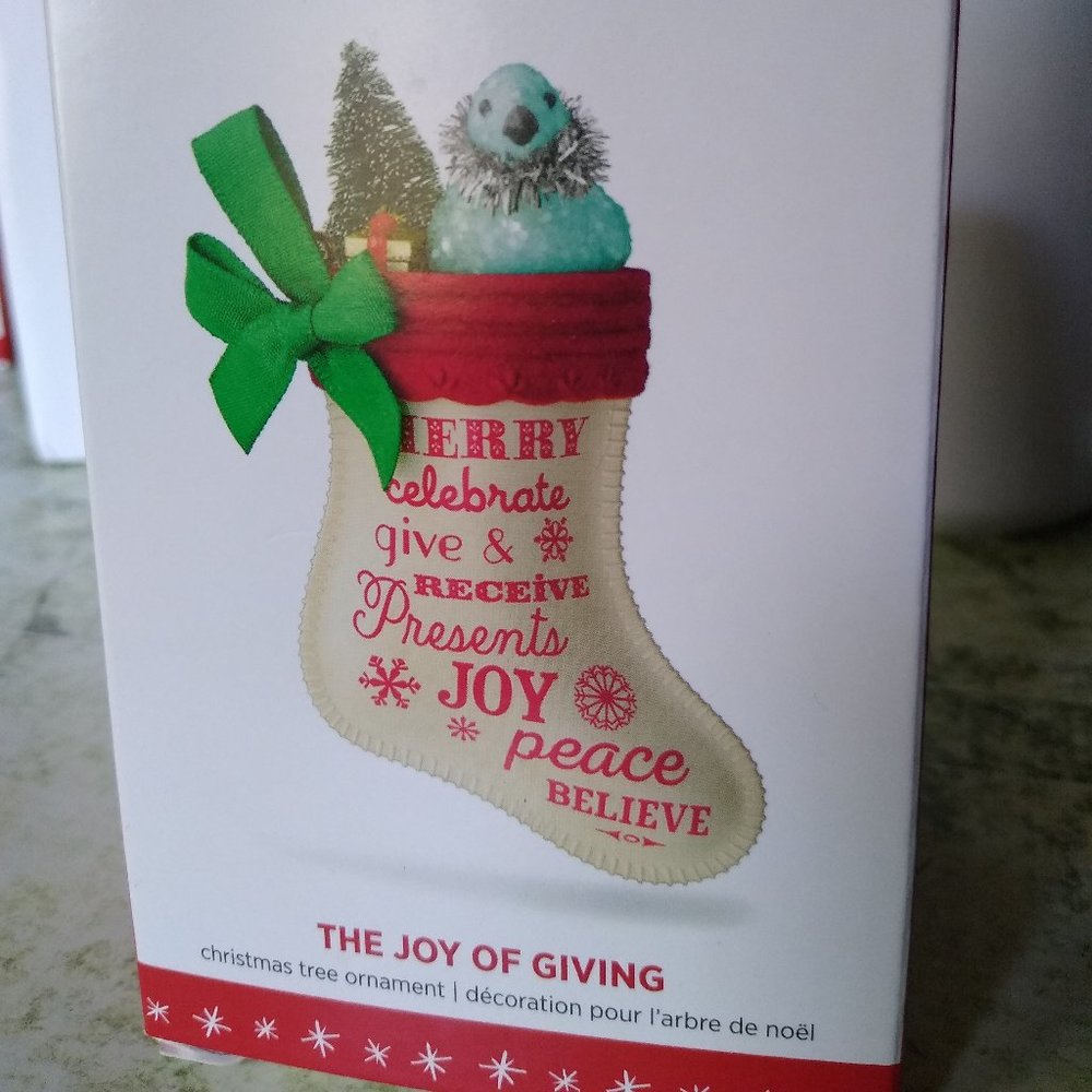 Hallmark Keepsakes Stocking Ornament 2016